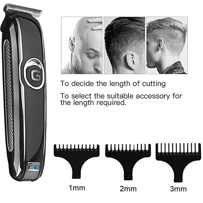 Geemy Gm-6050 Professional Men Hair Trimmer / Hair Clipper - Image 2