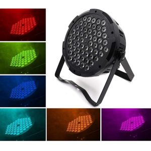 Anoralux 2W X 54 LED RGB PAR light for Parties / Stage (DMX-512)
