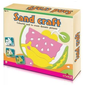 Zephyr Sand Craft Fruit and Flowers Game for kids (Age 4+)