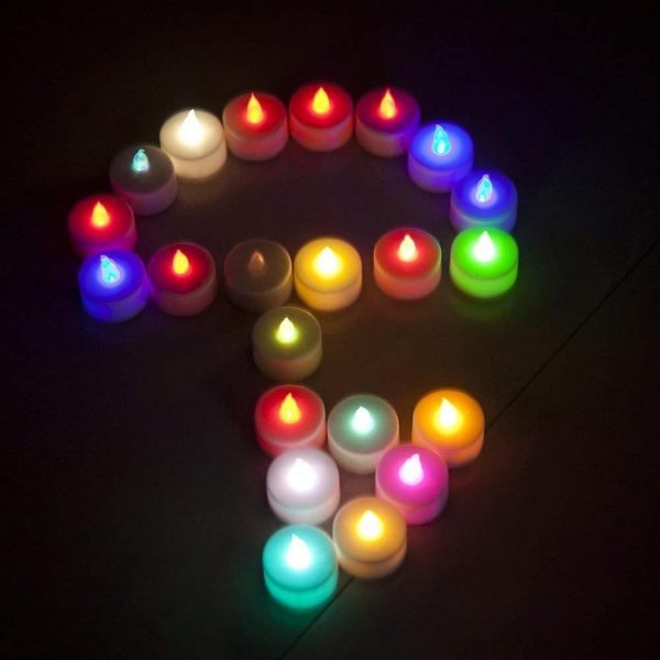 Flameless Smokeless LED Tealight Candle (1 piece) - Image 4