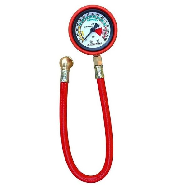 200 PSI Tyre Pressure Gauge for Car, Truck & Motorcycle