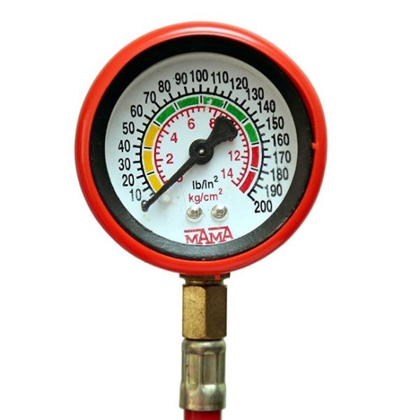 200 PSI Tyre Pressure Gauge for Car, Truck & Motorcycle - Image 4