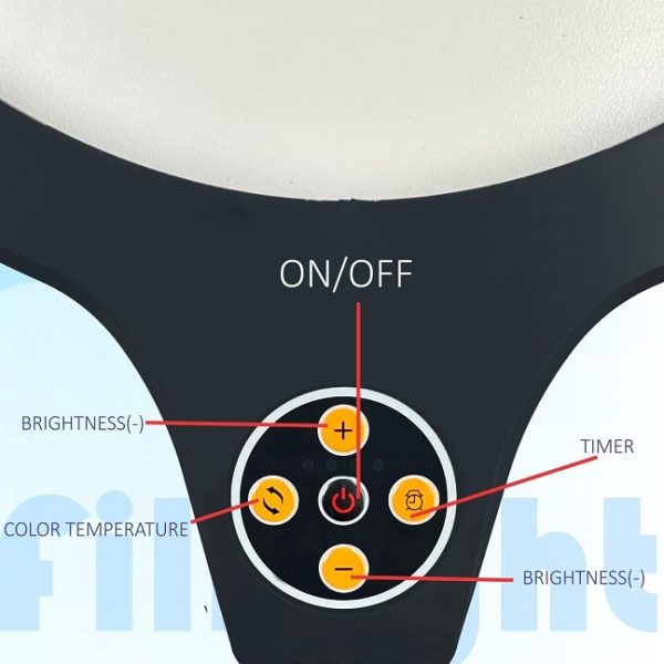 H10 Video Light for Vlogging, Photography, Zoom Calls, YouTube, Reels and more - Image 3
