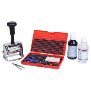 Self Inking Heavy-duty Batch Coding Machine - Letter Size-3mm (Up to 5 Lines)