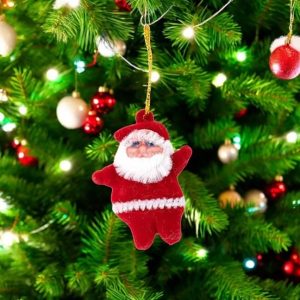 Christmas Tree Decor RED SANTA (Pack of 6)