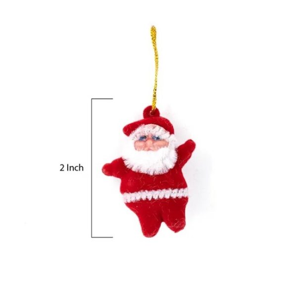 Christmas Tree Decor RED SANTA (Pack of 6) - Image 4