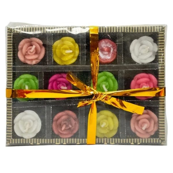 Diacraft Rose Mini Floating Candles (Pack of 12) - Image 3