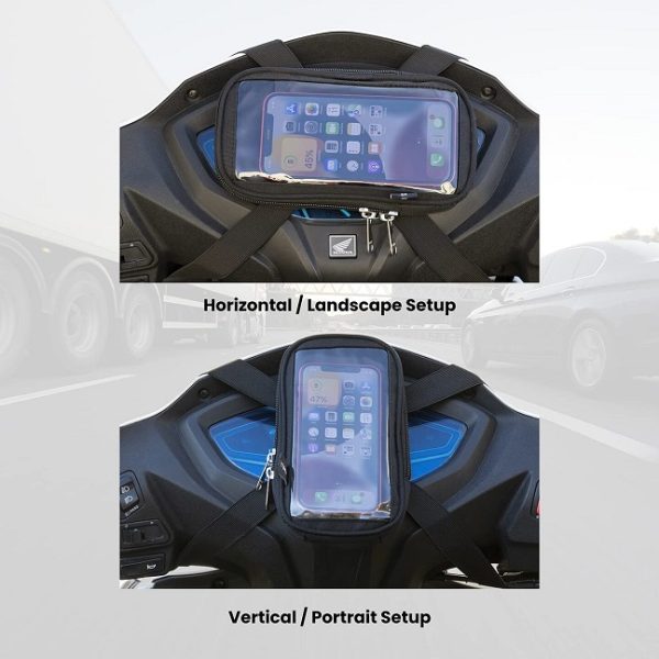 Mobile Holder Pouch with RAIN Cap for all Scooty - Image 2