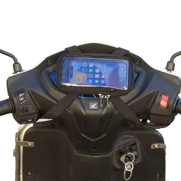 Mobile Holder Pouch with RAIN Cap for all Scooty - Image 4