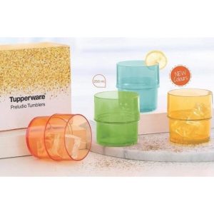 Tupperware Preludio 300 ml Glass (Set of 4)