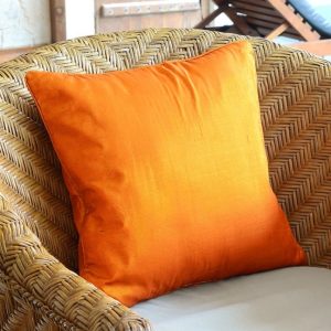 Orange Cushion Cover (33 cm x 33 cm)