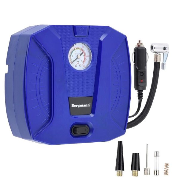 Bergmann 120 Watt Striker Portable Car & Bike Tyre Inflator - Image 2