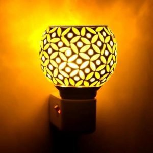 Multipurpose Kapoor Dani with Night Lamp / Aroma Burner / Incence Burner