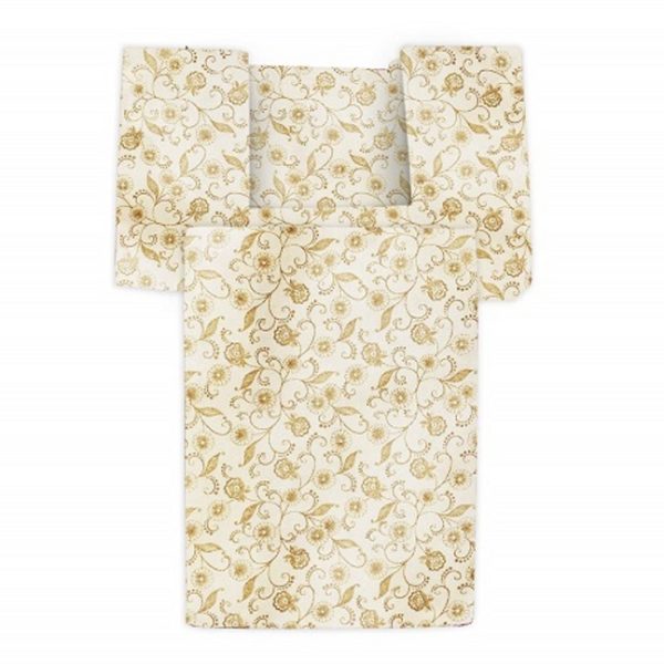 Kuber Industries Metallic Printed Non Woven Saree Stacker / Wardrobe Organizer - Image 3