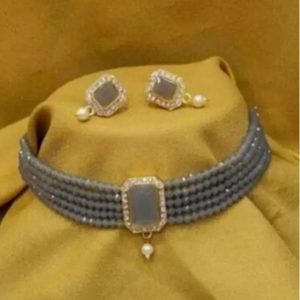 Brass Gold-plated Jewel Set / Necklace set