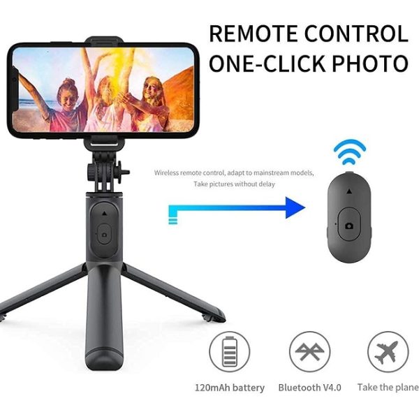 R1 3-in-1 Multifunctional Selfie-Stick with Remote & Tripod Stand - Image 2