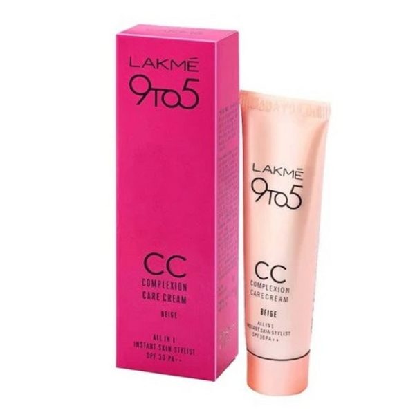 Lakme 9 to 5 CC Complexion Care Cream (Beige) - 30gm