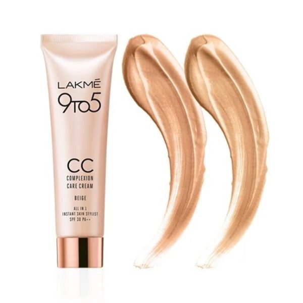 Lakme 9 to 5 CC Complexion Care Cream (Beige) - 30gm - Image 2