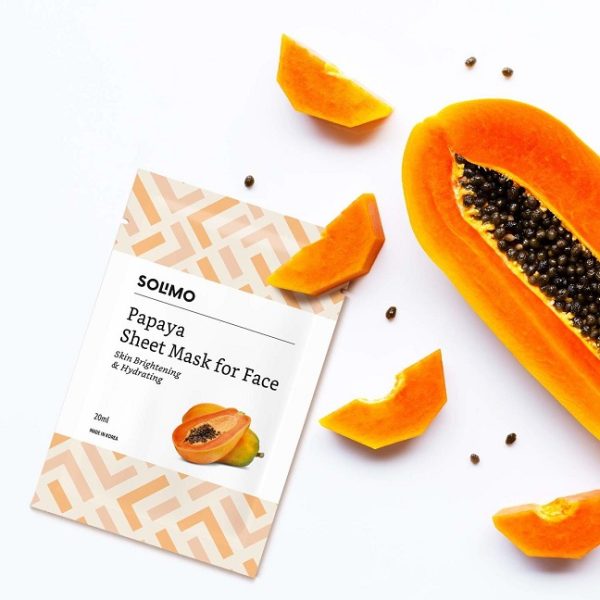 Papaya sheet mask for face - Image 2
