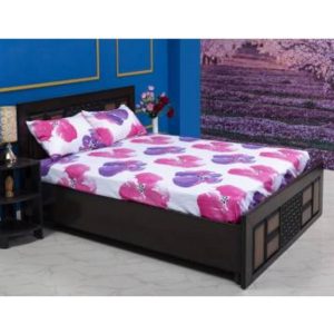 Recron Certified 176 TC Double Bedsheet