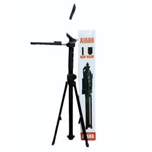A1688 Tripod with Mobile Holder, Remote & Carry Bag (Payload up to 4 kg)