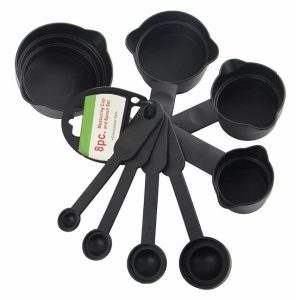 Set of 8 Measuring Cups for cooking