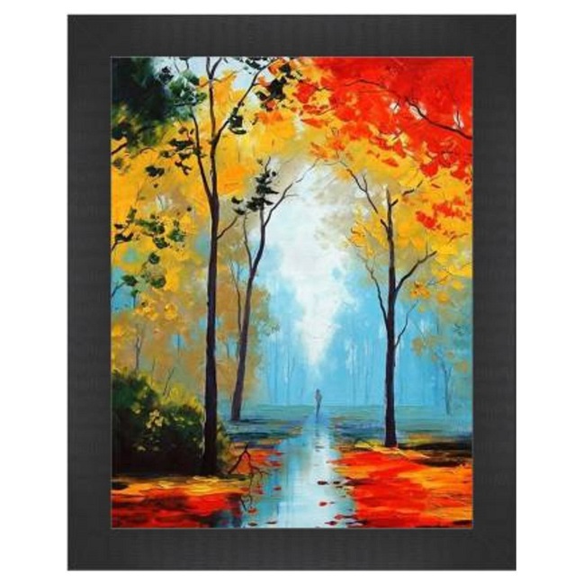 Natural Art Canvas Painting with Frame