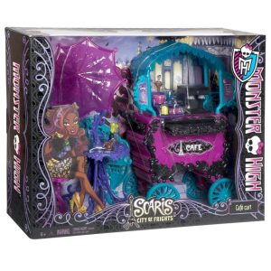 Monster High Travel Scaris Café Cart