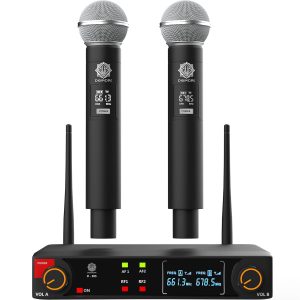 DIGIMORE UHF Dual Wireless Microphone System (D-305)