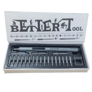 Mini Electric Screwdriver with 20 bits (Model - ZPJ1802A)