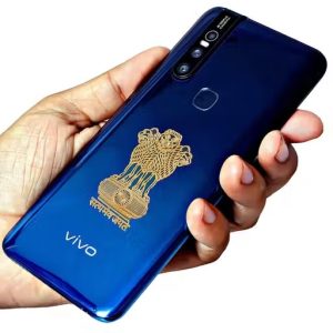 Satyamev Jayate Golden Metallic Sticker for Mobile, Laptop, Car, Bike, AC, TV, Door and Table