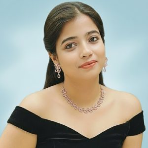 Eternal Bloom Rose Gold Necklace Set