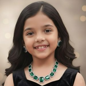 Royal Green Radiance Necklace Set