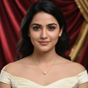 Dainty Solitaire Pearl Necklace