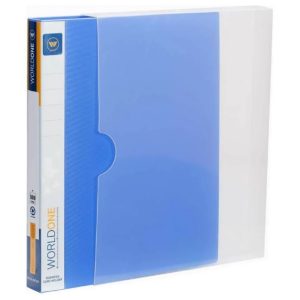 World One BC104 Business Card Holder with 500 Transparent Pockets