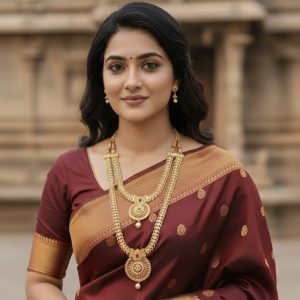 Swarna Mandir Dual-layer Temple Necklace Set