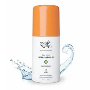 Chemist At Play UnderArm Roll with 0% Aluminium & 0% Alcohol (Aqua -40ml)