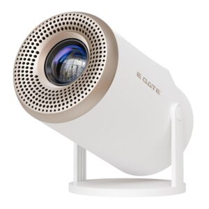  Egate Atom 2X+ Smart Projector with 200 ISO, 1080p & 4K Support