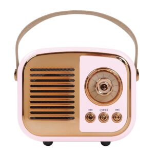  Retro Bluetooth Speaker with inbuilt FM and USB/TF Support