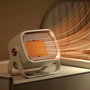 1200 Watt Fast Warm Air Portable Heater with Overheat & Tip-Over Protection