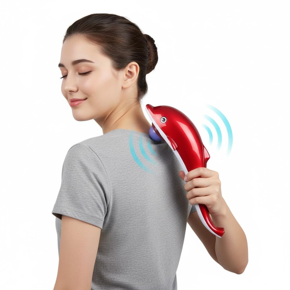 Dolphin Full Massager with powerful vibration, Far Infrared Therapy & Magnetic Massage - Image 2